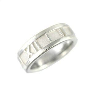 Tiffany & Co. Atlas ring 1995 sterling silver Size 5.5